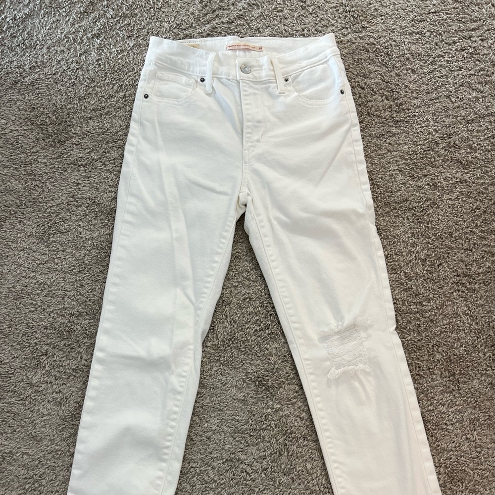 COPY - Levi’s 724 White Jeans